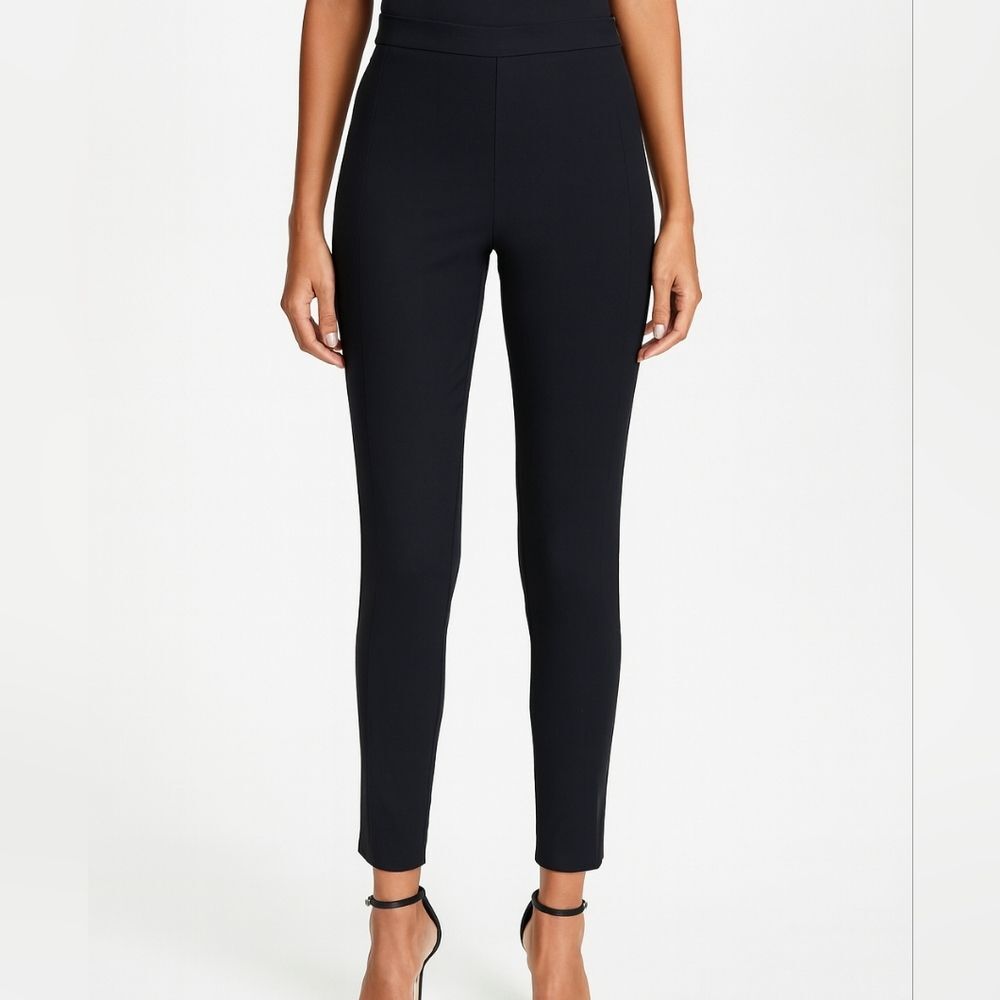 BR Standard Womens Black Dress Pants Size 2 Slim Straight Tailored Fit Office